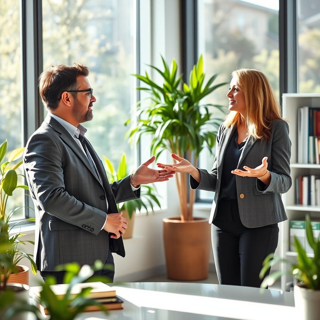 Executive financial training session
